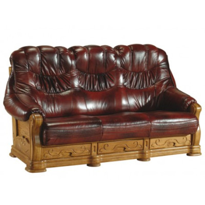 Set of 3+2 Seater Sofa Couch Upholstery Set 100% Italian Leather