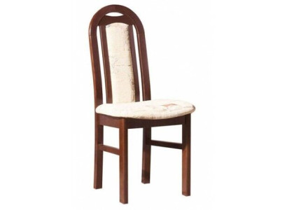 Dining Chair Set of 4 Upholstered Armchairs Solid Wood Fabric Chairs for Dining Room
