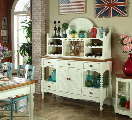 Sideboard furniture dresser sidewood board cabinet living room wood luxury.
