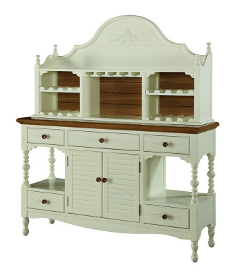 Classic wooden sideboard, country style furniture, cabinet, dresser, sideboards, cabinets.