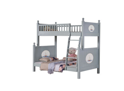 Elegant kids room bed, bunk bed, luxury youth bed, high loft beds