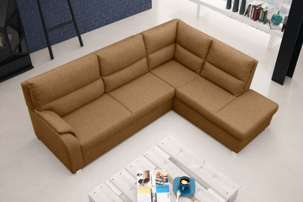Sofa Sleeper Sofa Designer Sofa with Bed Function + Bed Box Corner Sofa Couch - NEW!