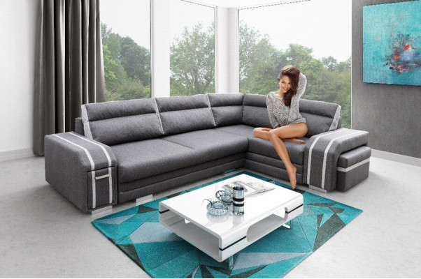Sofa sleeper sofa designer sofa with bed function - bed box corner sofa couch sofas