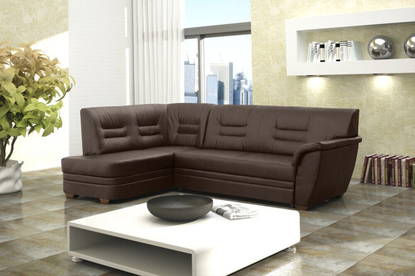 Sofa Sleeper Sofa Designer Sofa with Bed Function + Bed Box Corner Sofa Couch NEW