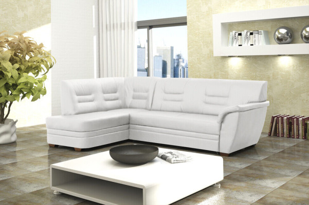 Sofa Sleeper Sofa Designer Sofa with Bed Function + Bed Box Corner Sofa Couch NEW
