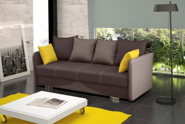 Textile Upholstery Fabric Suite Bed Function Sleeper Sofa New 3 Seat Sofa Couch