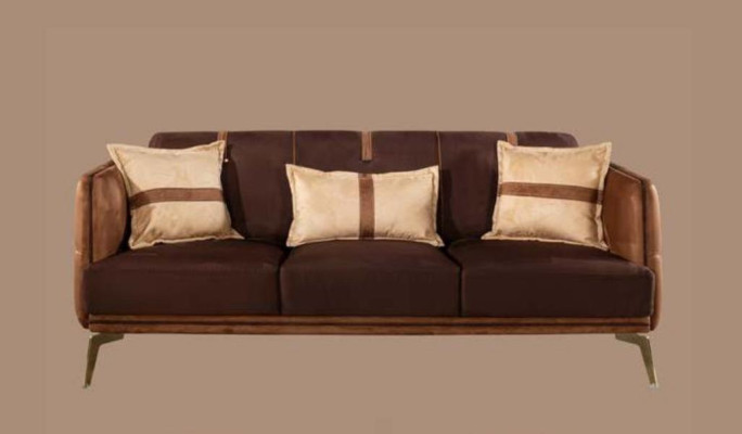 Sofa set Sofa Set 3+3+1 Seater Armchair Chesterfield Three-seater