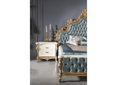 Nightstand Beige Elegant Modern Furniture Beautiful Nightstands Luxury Bedroom New