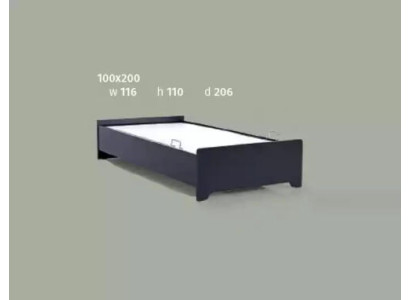 Bed single bed beds bedroom children's room bed frame 100x200cm