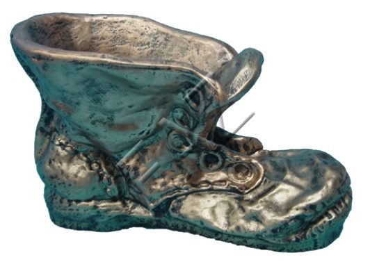 Shoe Decor Flowers Vases Vintage Vase Deco Flowerpot Decoration High Gloss Decor
