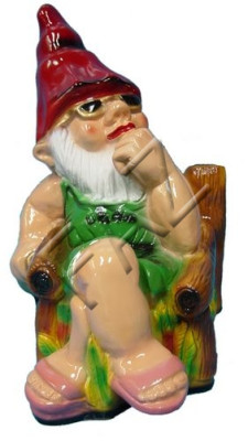 Statue Dwarf Figure Garden Statue Sculpture Figures Sculptures Decoration 51cm