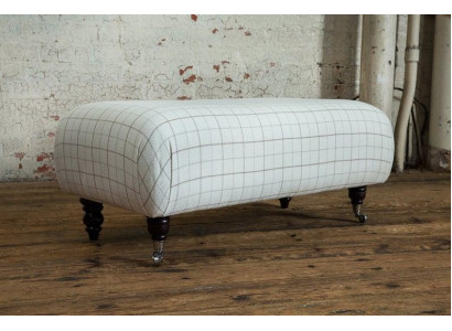 Chesterfield Footstool Ottoman Stool Classic Side Relax Chair Bench New