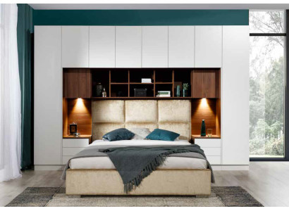 Bedroom bed wardrobe beds bedstead upholstered bed bed frame new