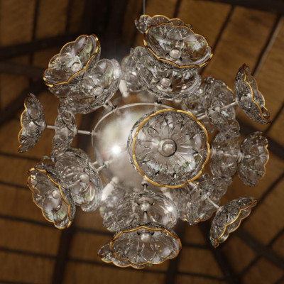 Crystal chandelier pendant light lamp Bohemia ceiling light