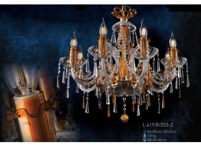 Bohemia Hanging Ceiling Light Chandelier Lamp Crystal Lamps Fixtures Chandeliers
