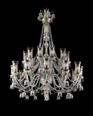 XXL Palace Chandelier Crystal Chandelier 24 Lamps Ceiling Light