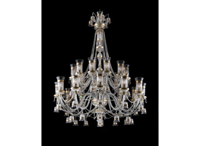 XXL Palace Chandelier Crystal Chandelier 24 Lamps Ceiling Light
