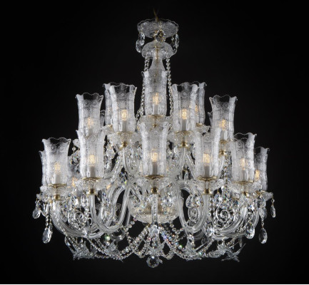 Royal Palace Bohemia Chandelier Ceiling Lamp Light Fixture 24x Lamps