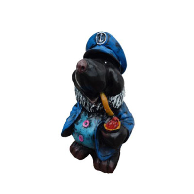 Sailor Statue Sculpture Decoration Sitting Statues Figures Ahoi Captain 33cm New