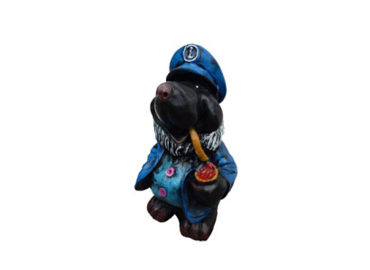 Sailor Statue Sculpture Decoration Sitting Statues Figures Ahoi Captain 33cm New