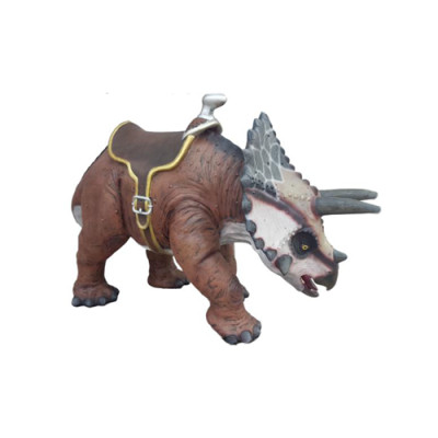Styracosaurus Dinosaur Garden Figures Statues Sculpture Decor Sculptures