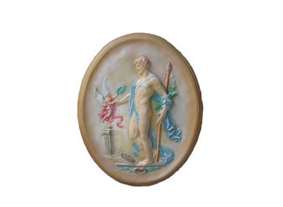 Relief Picture Decoration Figure Statue Sculpture 80x65 cm Figures Statues Sculptures O1