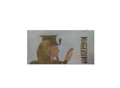 Picture Decor Egypt Statue Sculpture 72 x 50 cm Figures Statues Sculptures New O11