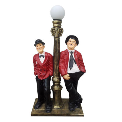 Decorative Statue Lamp Sculpture 110cm Statues Sculptures Charlie Chaplin Light New