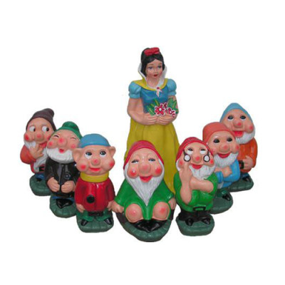 Sculpture Snow White Figure Garden Figures Sculptures Statues Statue 1 Piece