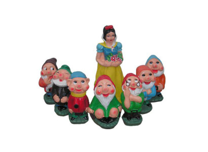 Sculpture Snow White Figure Garden Figures Sculptures Statues Statue 1 Piece