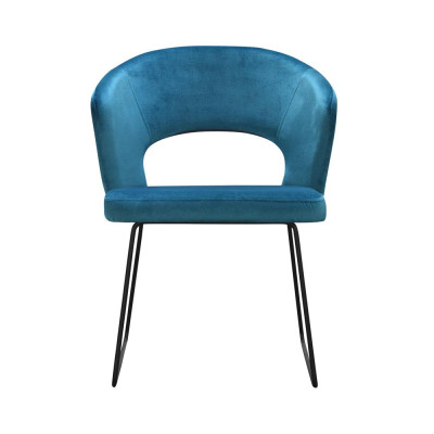 Design Waiting Room Chair Seat Office Dining Room Chairs Textile Fabric Upholstery New