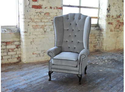 Chesterfield armchair sofa couch chair TV lounge relax designer living room
