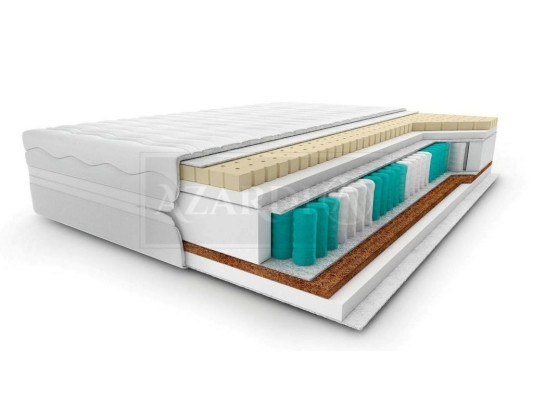 High-quality mattress, 7-zone mattress, bed visco foam 80x200cm