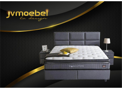 Bed Textiles 2x Nightstand 3-piece Bedroom Set Modern Luxury Furniture New Beds