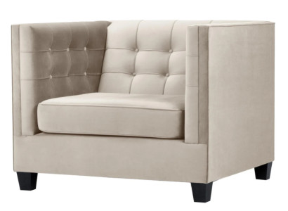 Armchair Textile Fabric Loft Gray Creative Furniture New Modern Living Room