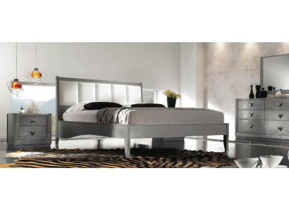 Bedroom bed nightstand beds wood group double design suite set 3-piece.