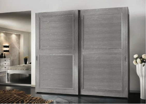 Wardrobe cabinet with sliding doors cabinets wood modern furniture interior design