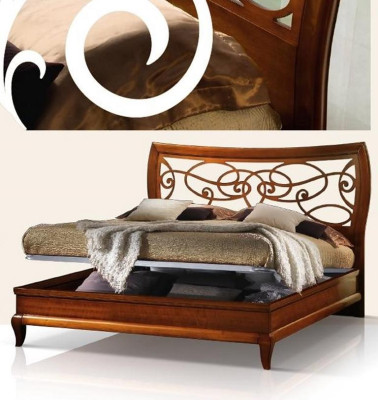Bed luxury bedroom double bed wood upholstered beds double bed frame modern