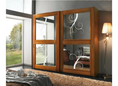 Wardrobe cabinet sliding doors cabinets modern furniture bedroom Italy