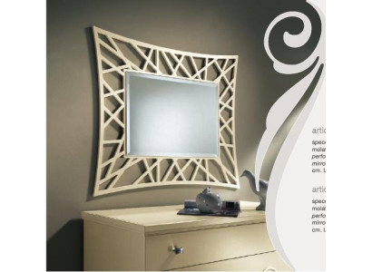 Mirror Hanging Mirror Wood Modern Wall Mirror Furniture Little Mirror Design 90x90 New