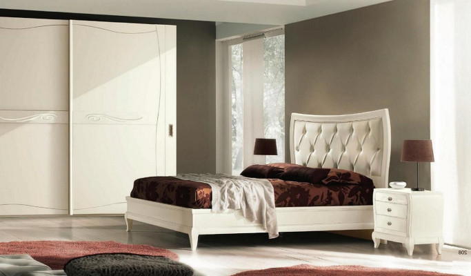 Bedroom bed nightstand double beds set bed frame bed set 3-piece.