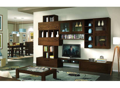 RTV living room wall unit TV wall extension wall living room furniture living walls cabinet shelf wood new