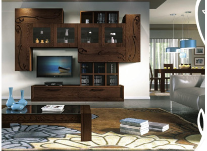 Wall unit, TV wall, modular wall, living room furniture, RTV, wall units, cabinet, shelf