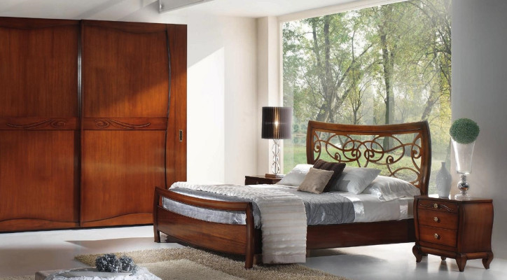 Bed Double Hotel Beds Sleep Room Wood Bed Frame Bed Frames Modern New