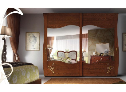 Wardrobe cabinet mirror wood furniture cabinets wardrobe wood Italy new