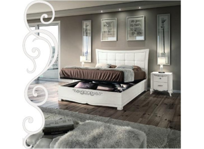 Furniture Set 3-piece Bedroom Bed Nightstand Double Wood Modern Group Beds