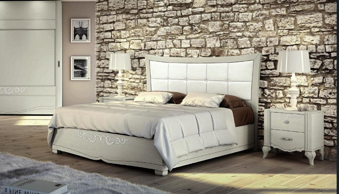 Bed cushion design luxury double beds bedroom wood modern bed frame new
