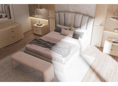 Bedroom Italian style nightstand cabinet bedside tables side table