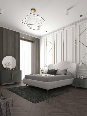 Luxury bed wood beds bed frame gray double bed frame beds double beds