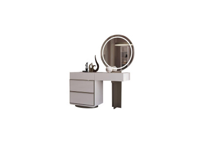 Makeup table set console mirror bedroom furniture design stool set